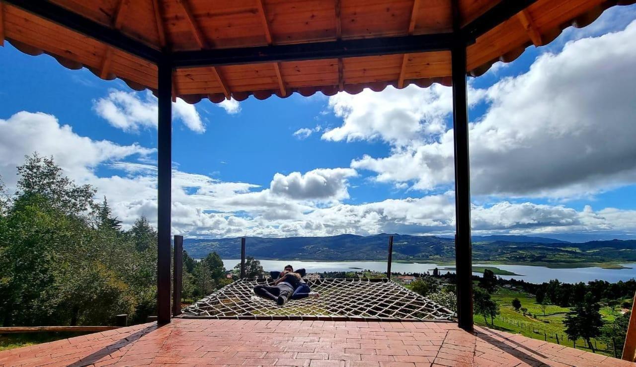 Glamping Sede Campestre Mirador De Pueblo Viejo Hotel Guatavita Eksteriør billede