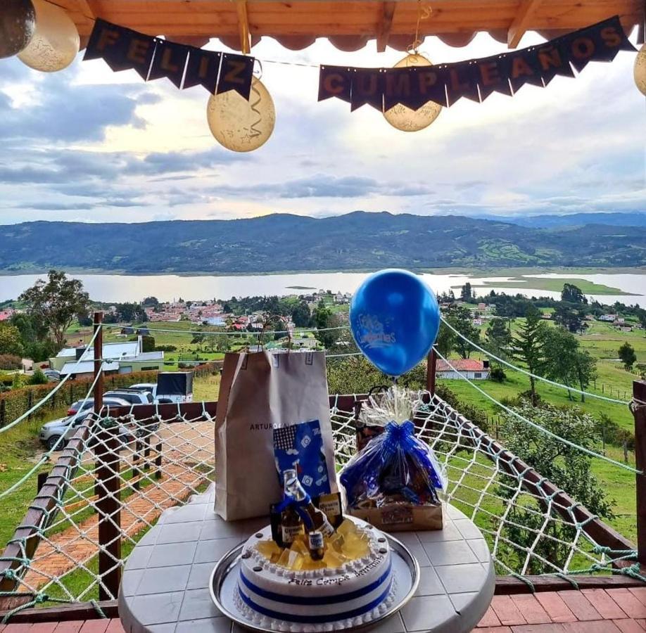 Glamping Sede Campestre Mirador De Pueblo Viejo Hotel Guatavita Eksteriør billede