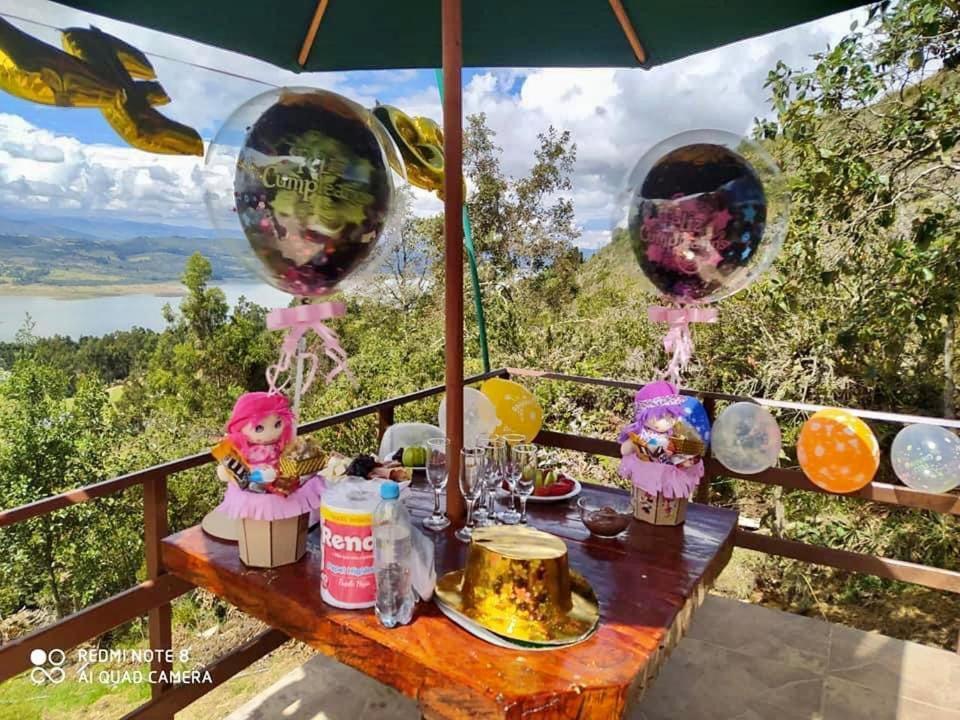 Glamping Sede Campestre Mirador De Pueblo Viejo Hotel Guatavita Eksteriør billede