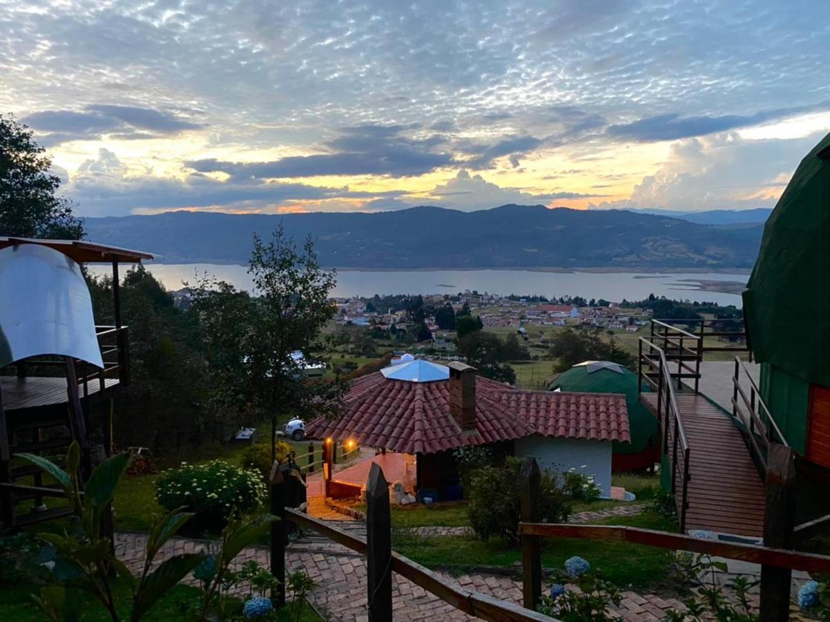 Glamping Sede Campestre Mirador De Pueblo Viejo Hotel Guatavita Eksteriør billede