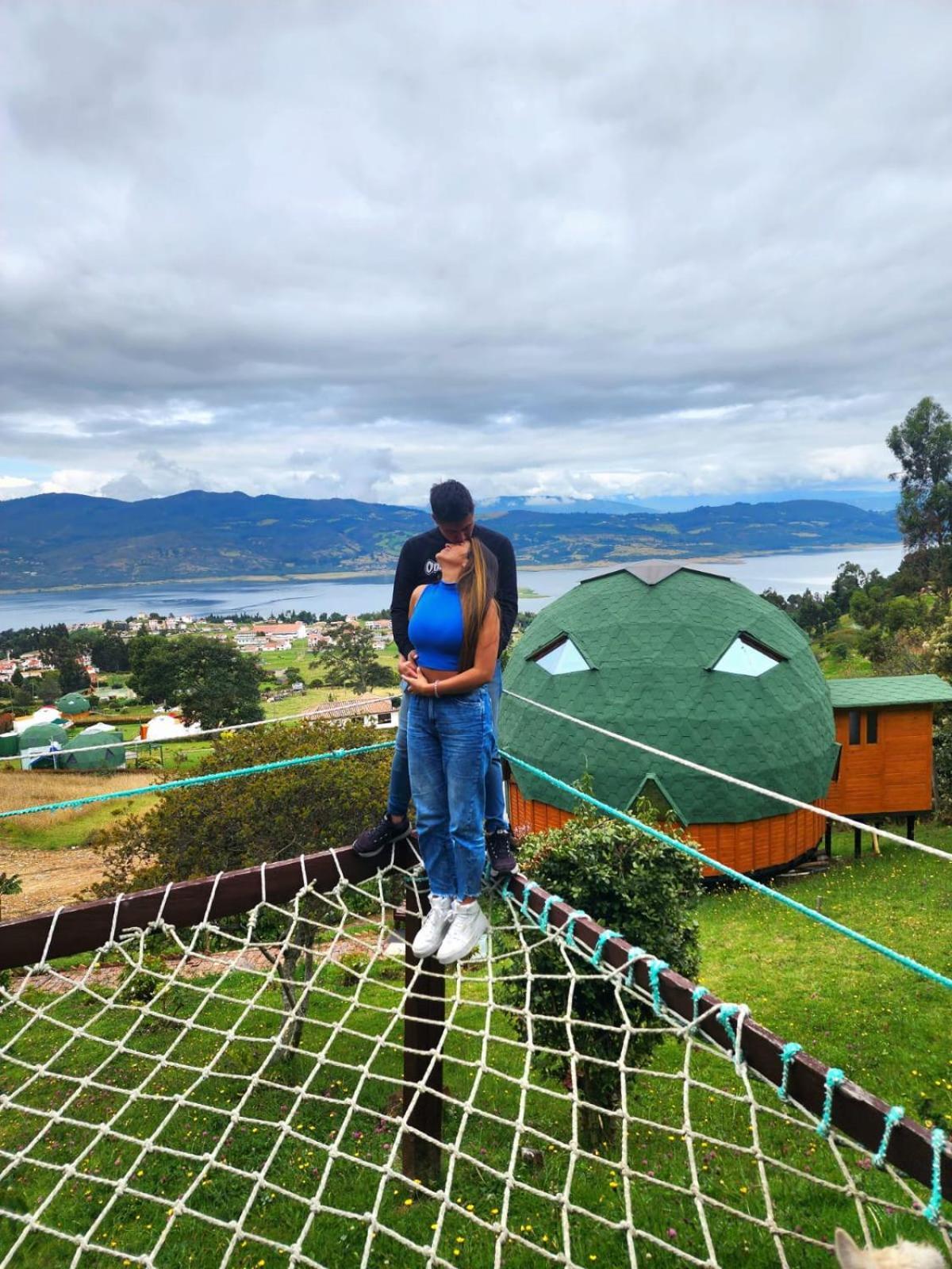 Glamping Sede Campestre Mirador De Pueblo Viejo Hotel Guatavita Eksteriør billede