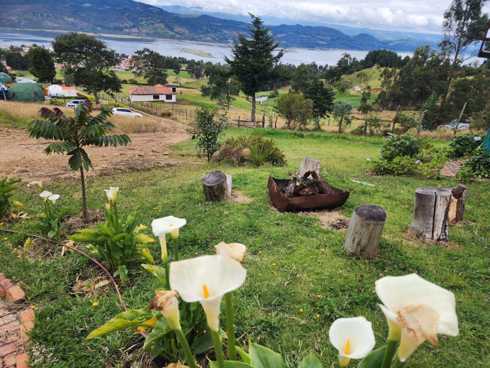 Glamping Sede Campestre Mirador De Pueblo Viejo Hotel Guatavita Eksteriør billede