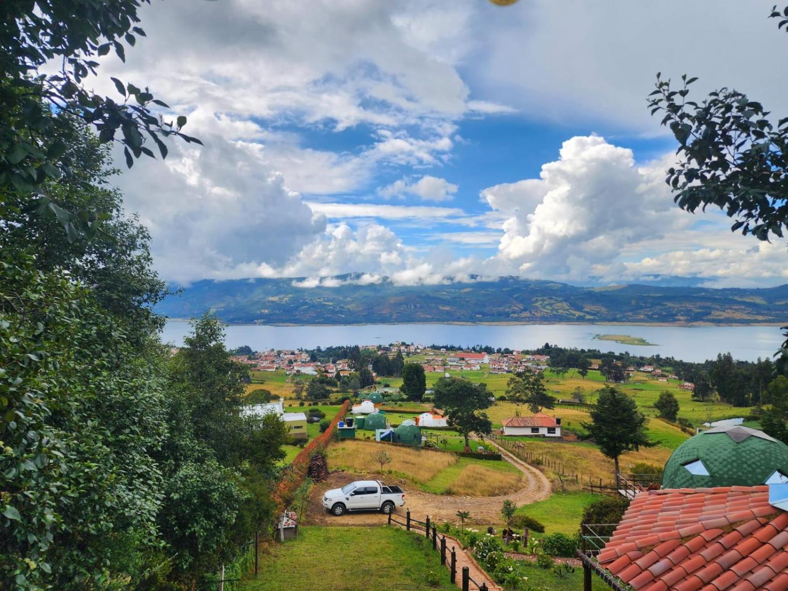 Glamping Sede Campestre Mirador De Pueblo Viejo Hotel Guatavita Eksteriør billede