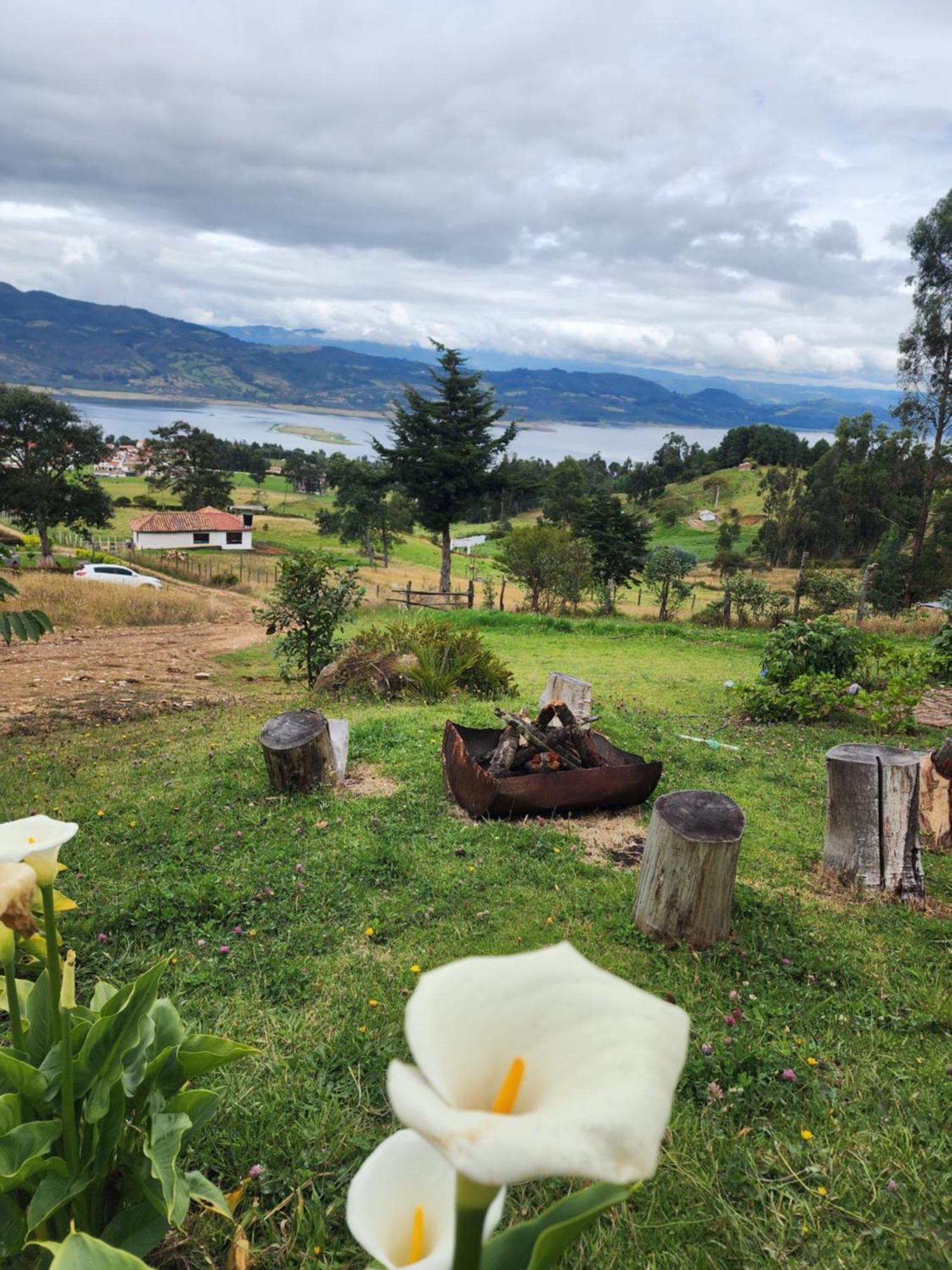 Glamping Sede Campestre Mirador De Pueblo Viejo Hotel Guatavita Eksteriør billede