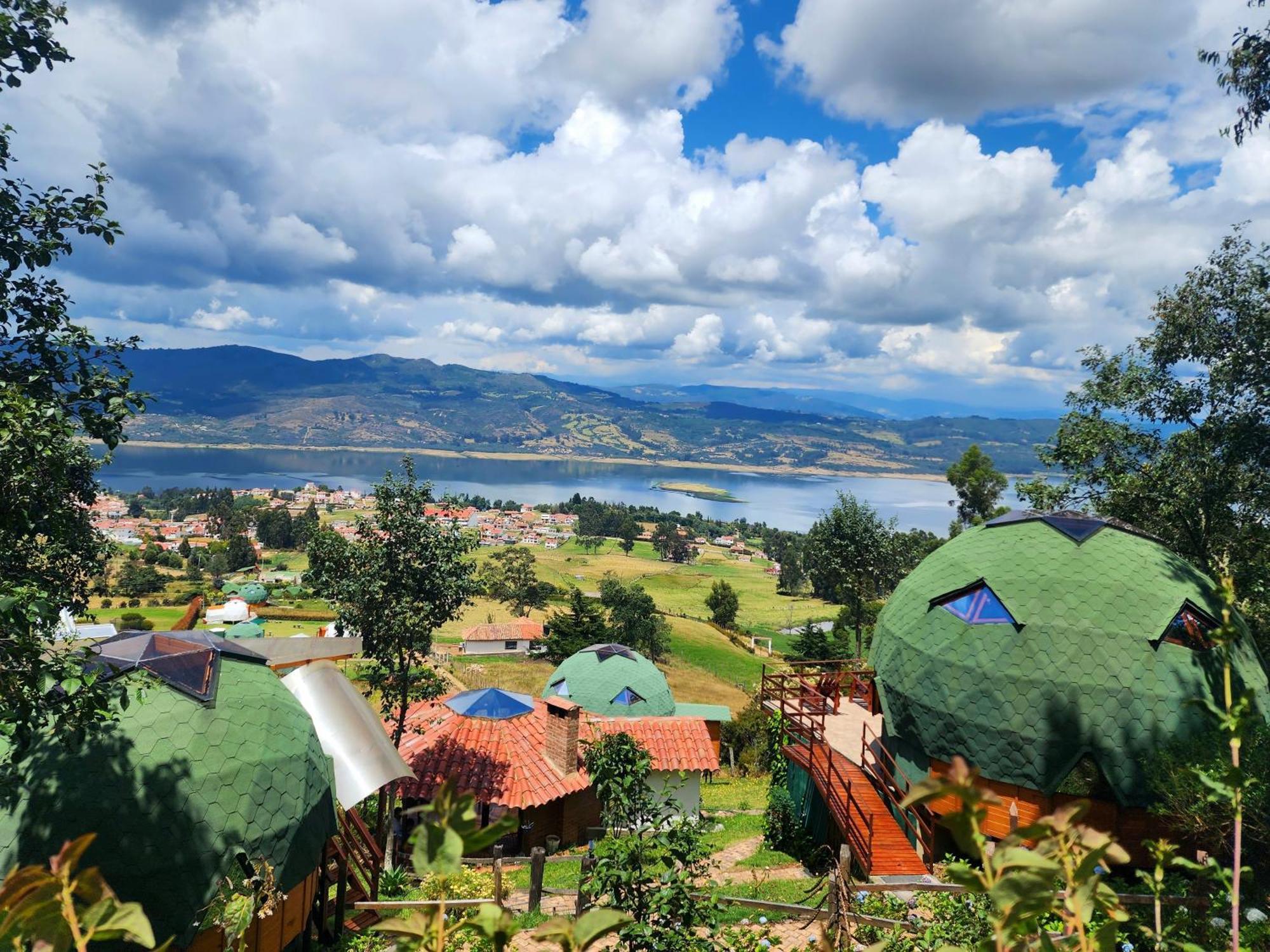 Glamping Sede Campestre Mirador De Pueblo Viejo Hotel Guatavita Eksteriør billede